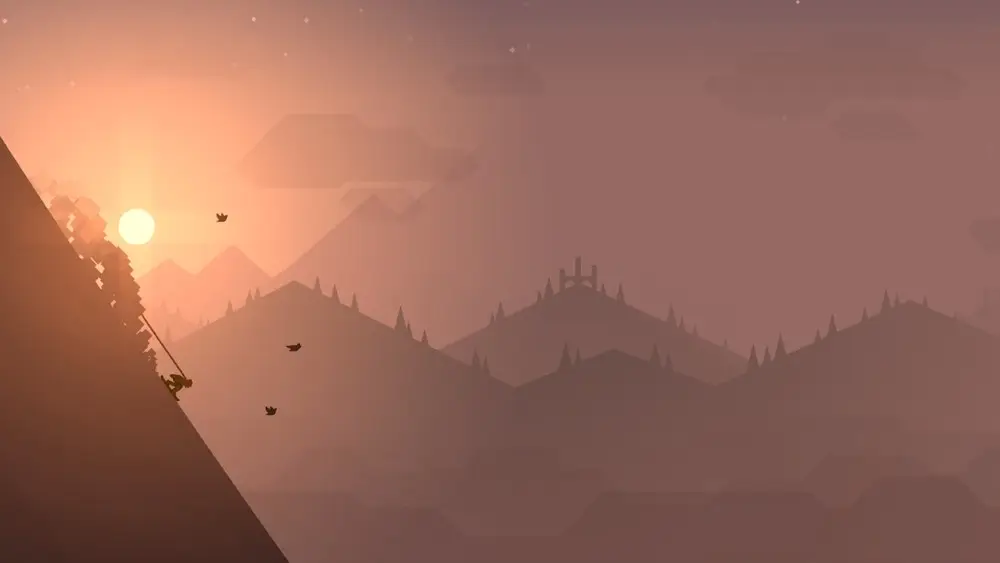Alto's Adventure — atardecer
