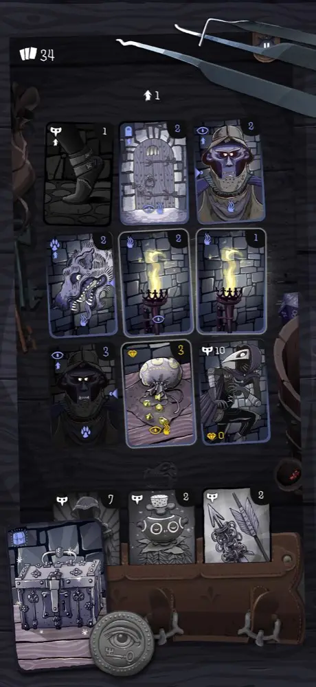 Card Thief — tablero de cartas