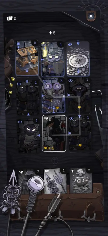 Card Thief — guardias